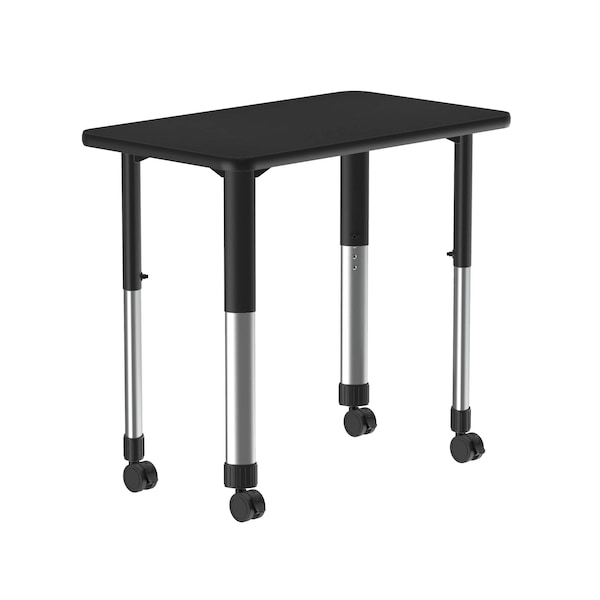 TFL Collaborative Desk - Casters - Rec